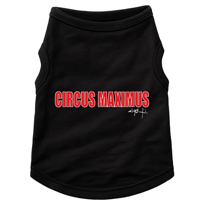 Circus Maximus Typeset Design Doggie Tank