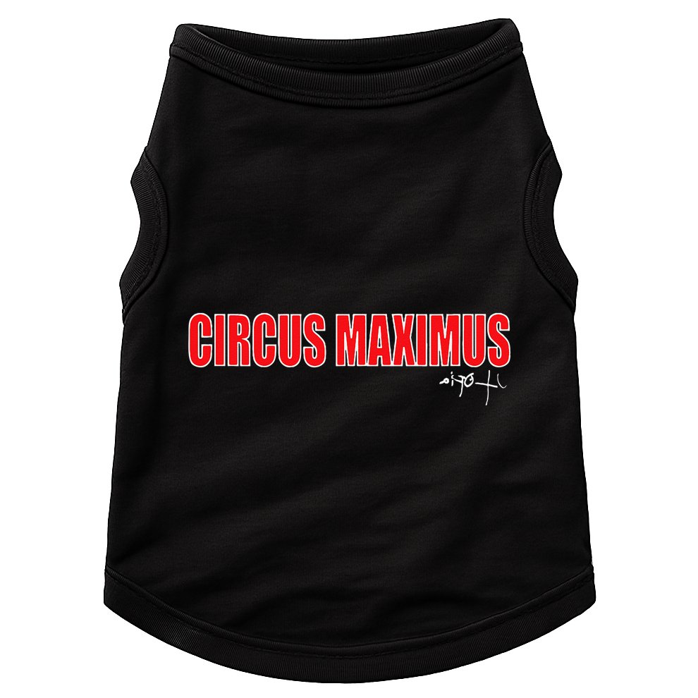 Circus Maximus Typeset Design Doggie Tank