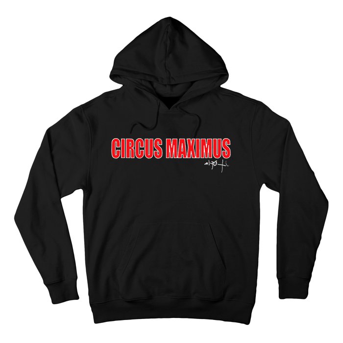 Circus Maximus Typeset Design Hoodie