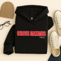 Circus Maximus Typeset Design Hoodie