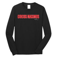 Circus Maximus Typeset Design Long Sleeve Shirt