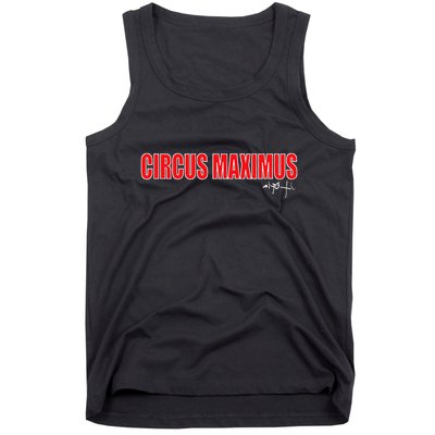 Circus Maximus Typeset Design Tank Top