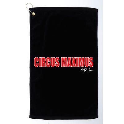 Circus Maximus Typeset Design Golf Towel