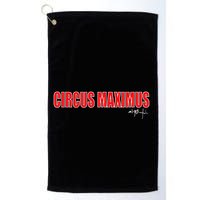 Circus Maximus Typeset Design Golf Towel