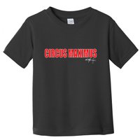 Circus Maximus Typeset Design Toddler T-Shirt