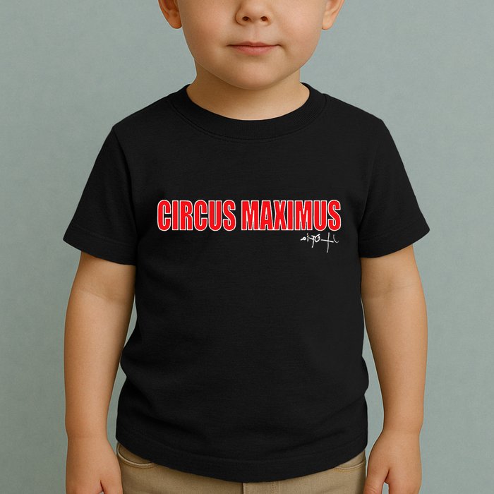 Circus Maximus Typeset Design Toddler T-Shirt