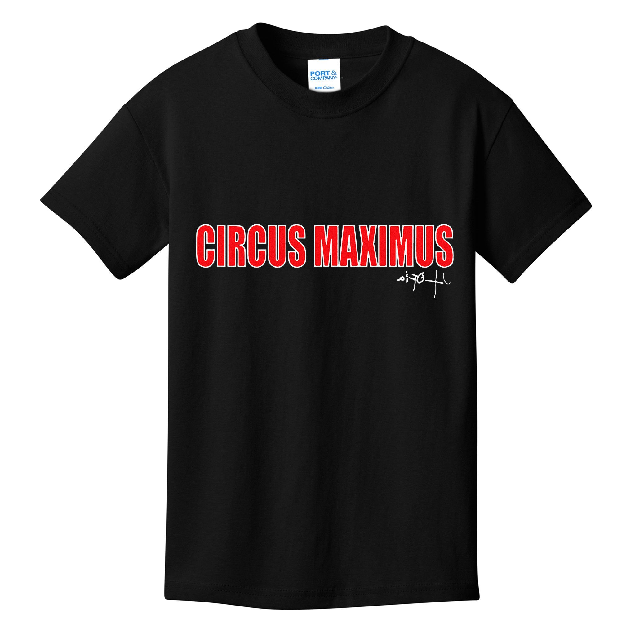 Circus Maximus Typeset Design Kids T-Shirt
