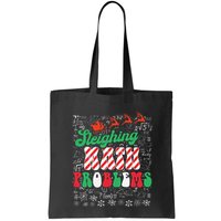 Chritmas Mathematics Teacher Student Sleighing Math Problems Bag