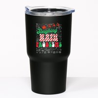 Chritmas Mathematics Teacher Student Sleighing Math Problems Tumbler
