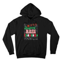 Chritmas Mathematics Teacher Student Sleighing Math Problems Tall Hoodie