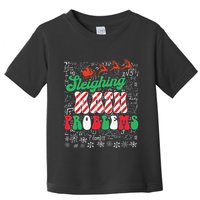 Chritmas Mathematics Teacher Student Sleighing Math Problems Toddler T-Shirt
