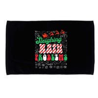 Chritmas Mathematics Teacher Student Sleighing Math Problems Microfiber Hand Towel
