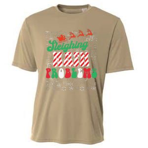 Chritmas Mathematics Teacher Student Sleighing Math Problems Cooling Performance Crew T-Shirt