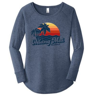 Chiang Mai Thailand Women's Perfect Tri Tunic Long Sleeve Shirt