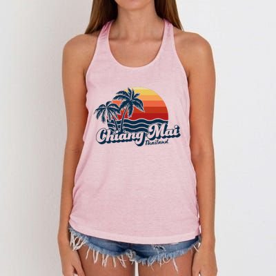 Chiang Mai Thailand Women's Knotted Racerback Tank