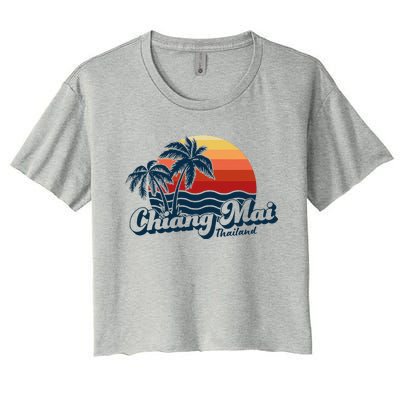 Chiang Mai Thailand Women's Crop Top Tee