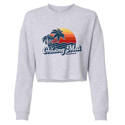 Chiang Mai Thailand Cropped Pullover Crew