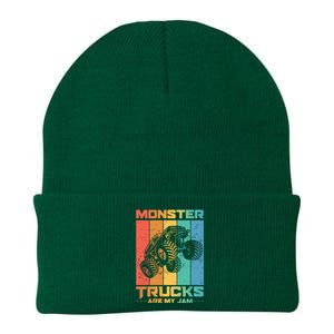 Cool Monster Trucks Are My Jam Knit Cap Winter Beanie