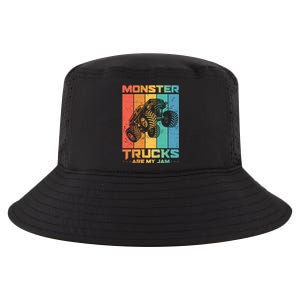 Cool Monster Trucks Are My Jam Cool Comfort Performance Bucket Hat