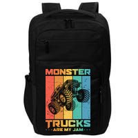 Cool Monster Trucks Are My Jam Impact Tech Backpack