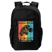 Cool Monster Trucks Are My Jam Backpack