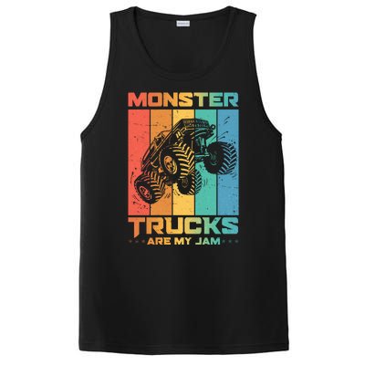 Cool Monster Trucks Are My Jam PosiCharge Competitor Tank