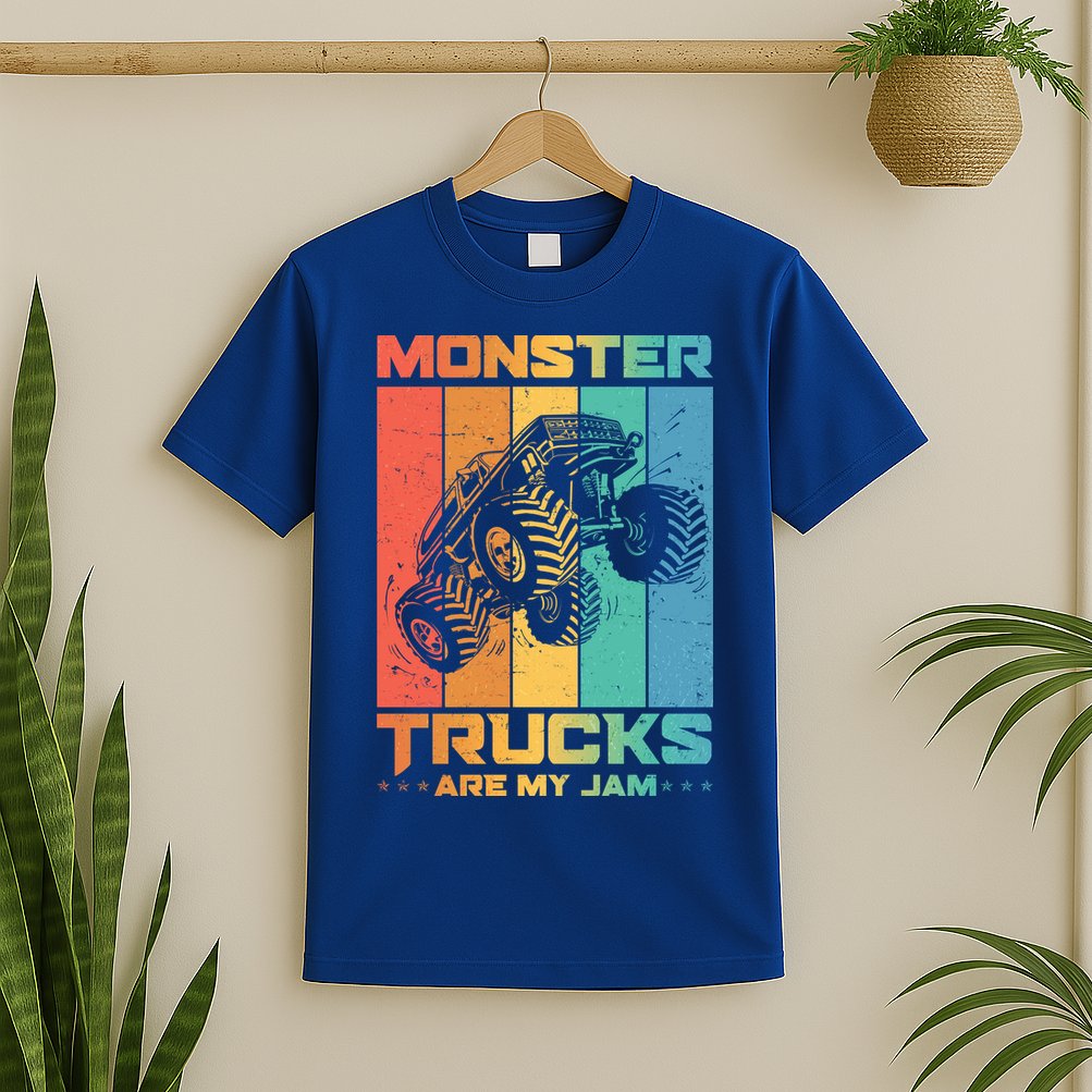 Cool Monster Trucks Are My Jam T-Shirt