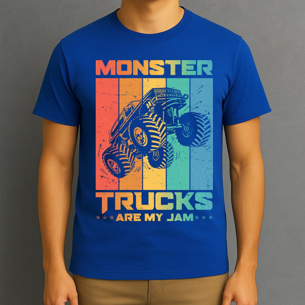 Cool Monster Trucks Are My Jam T-Shirt