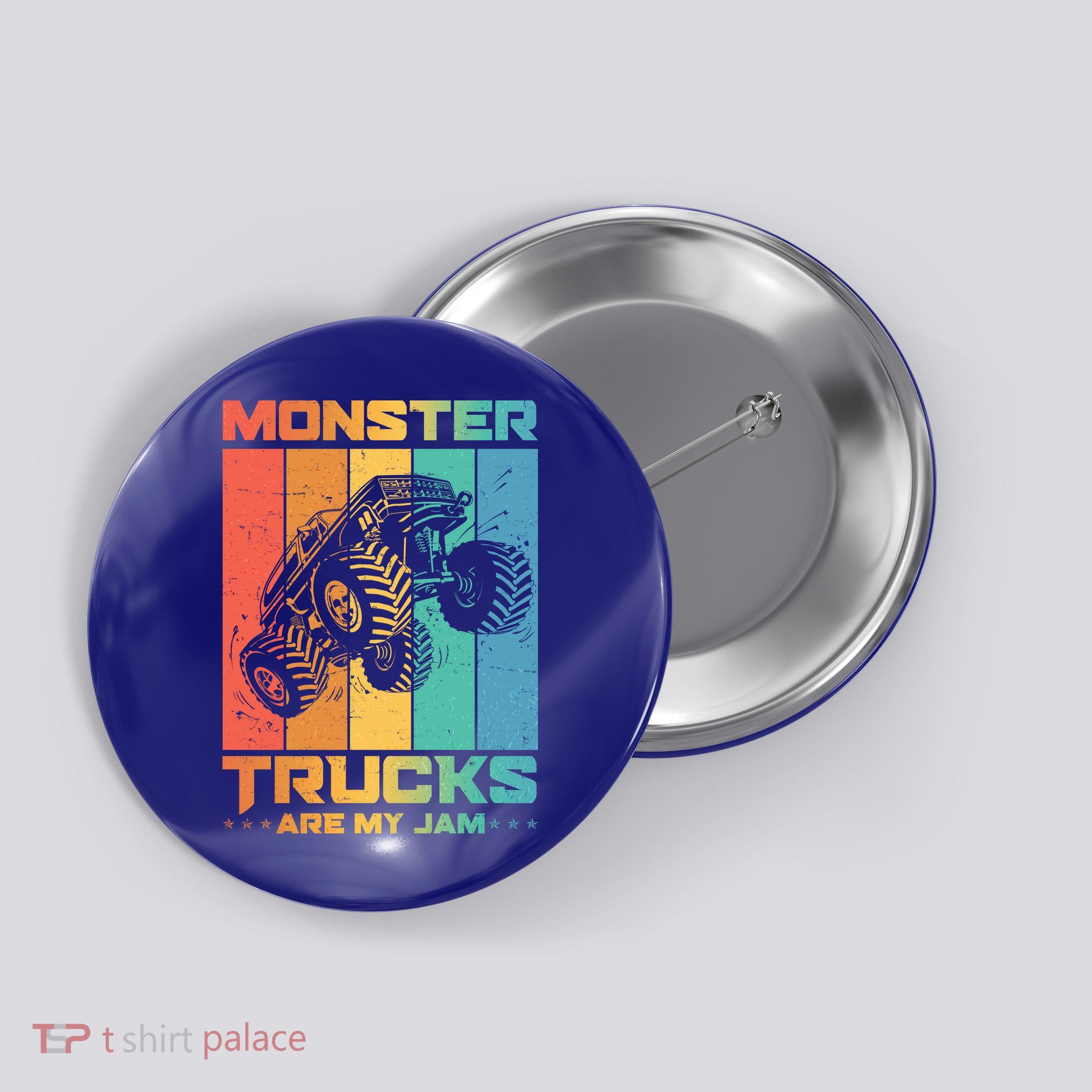 Cool Monster Trucks Are My Jam Button