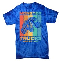 Cool Monster Trucks Are My Jam Tie-Dye T-Shirt