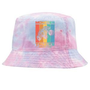 Cool Monster Trucks Are My Jam Tie-Dyed Bucket Hat