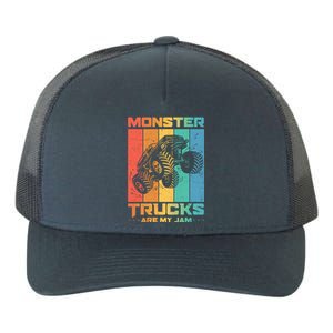 Cool Monster Trucks Are My Jam Yupoong Adult 5-Panel Trucker Hat