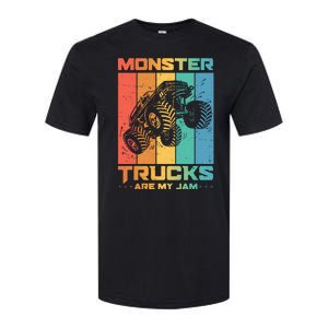 Cool Monster Trucks Are My Jam Softstyle CVC T-Shirt