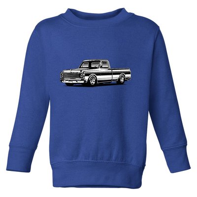 C10 Mini Truck Lowrider Slammed Toddler Sweatshirt