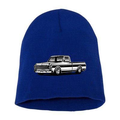 C10 Mini Truck Lowrider Slammed Short Acrylic Beanie
