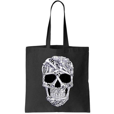 Car Mechanic Tools Skull Garage Halloween Costume Skeleton Bag