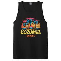 Cozumel Mexico Tropical Sunset Beach Souvenir Vacation PosiCharge Competitor Tank