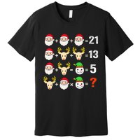 Christmas Math Teacher Funny Christmas Premium T-Shirt