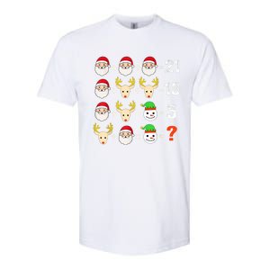 Christmas Math Teacher Funny Christmas Softstyle CVC T-Shirt