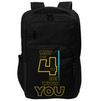 Cool May The 4th Be With You Birthday Impact Tech Backpack