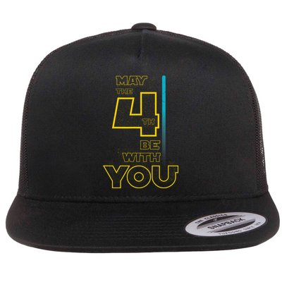 Cool May The 4th Be With You Birthday Flatbill Hat