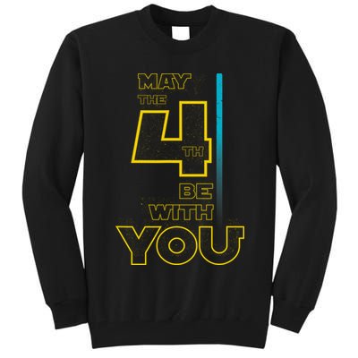 Cool May The 4th Be With You Birthday Tall Sweatshirt