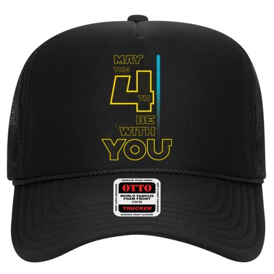 Cool May The 4th Be With You Birthday Trucker Hat