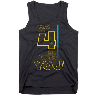 Cool May The 4th Be With You Birthday Tank Top