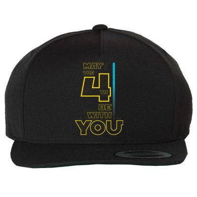 Cool May The 4th Be With You Birthday Wool Snapback Cap