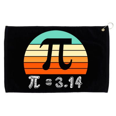 Cool Math Teacher Student Future Engineer Funny Happy Pi Day Gift Grommeted Golf Towel