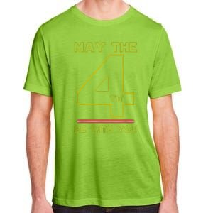 Cool May The 4th Be With You Birthday Adult ChromaSoft Performance T-Shirt