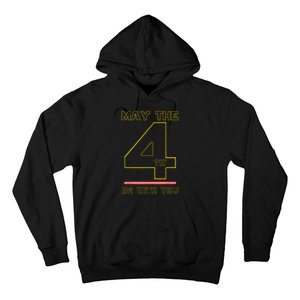 Cool May The 4th Be With You Birthday Hoodie