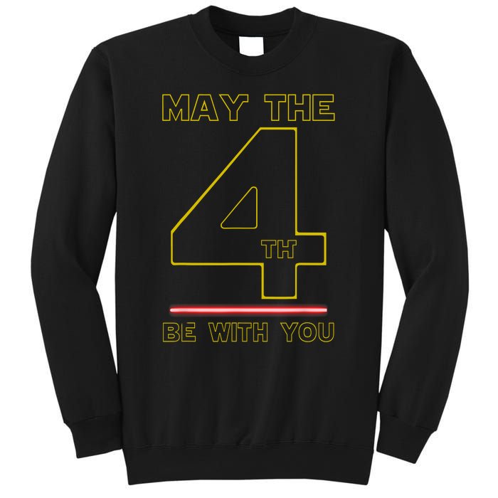 Cool May The 4th Be With You Birthday Sweatshirt