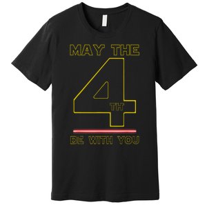 Cool May The 4th Be With You Birthday Premium T-Shirt